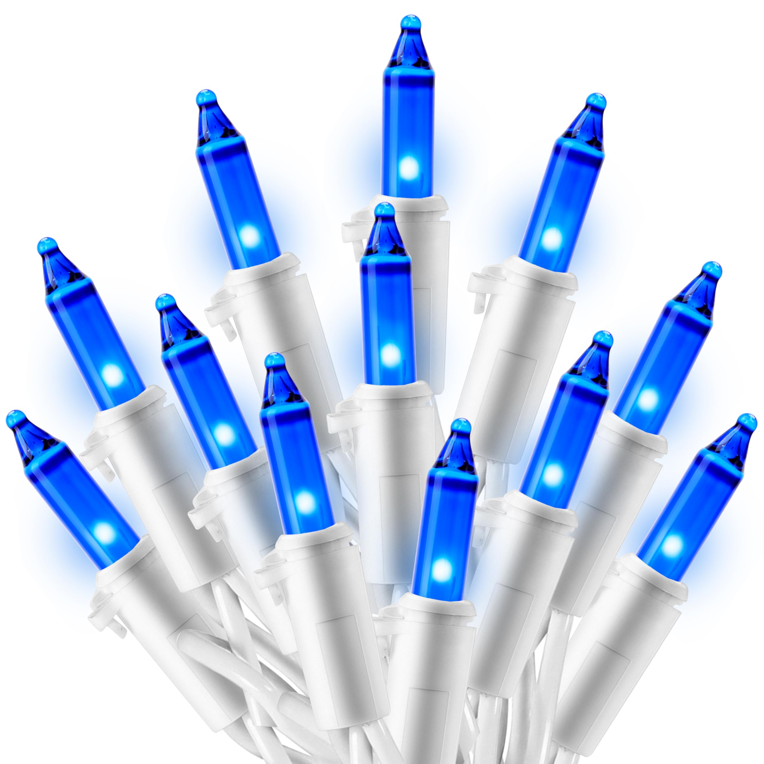 Amazon.com: Joiedomi Christmas Lights Outdoor,100 Count Blue